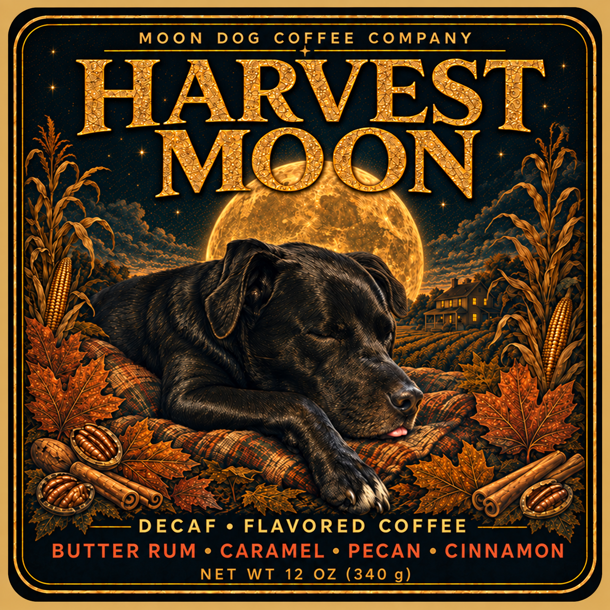 Harvest Moon - 12 Oz. - Decaf